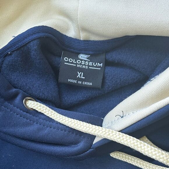 New Navy Akron Zips Hoodie - Picture 5 of 7